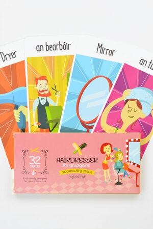 Vocabulary Cards: Hairdresser - 32 cards