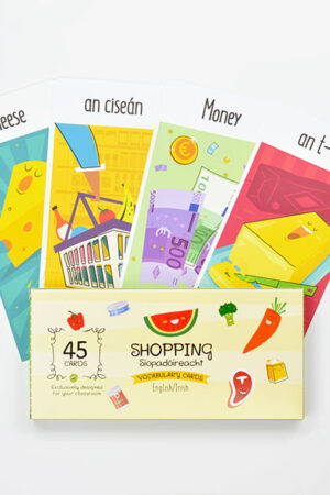 Vocabulary Cards: Shopping - 45 cards