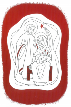 Holy Family (Pack of 5 cards)