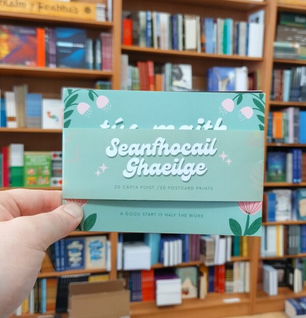 Seanfhocail – 20 individual postcards, with Seanfhocal and English translation