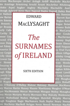 The Surnames of Ireland