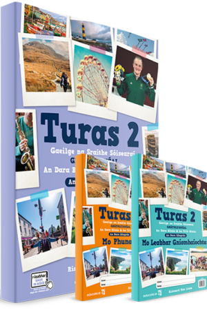 Turas 2 - Ordinary Level (includes Portfolio and Activity book)