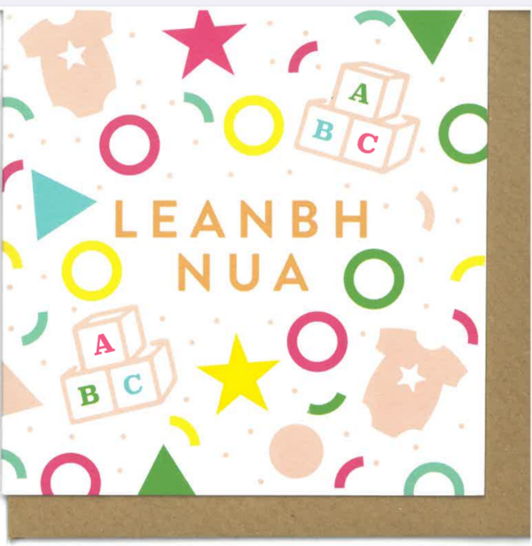 Leanbh nua (patrún le blocanna ABC)