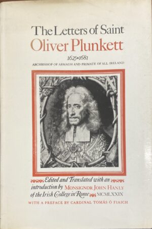 The Letters of Saint Oliver Plunkett 1625-1681 (Secondhand)