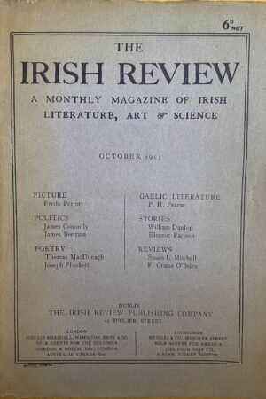 The Irish Review - October 1913 (Secondhand)